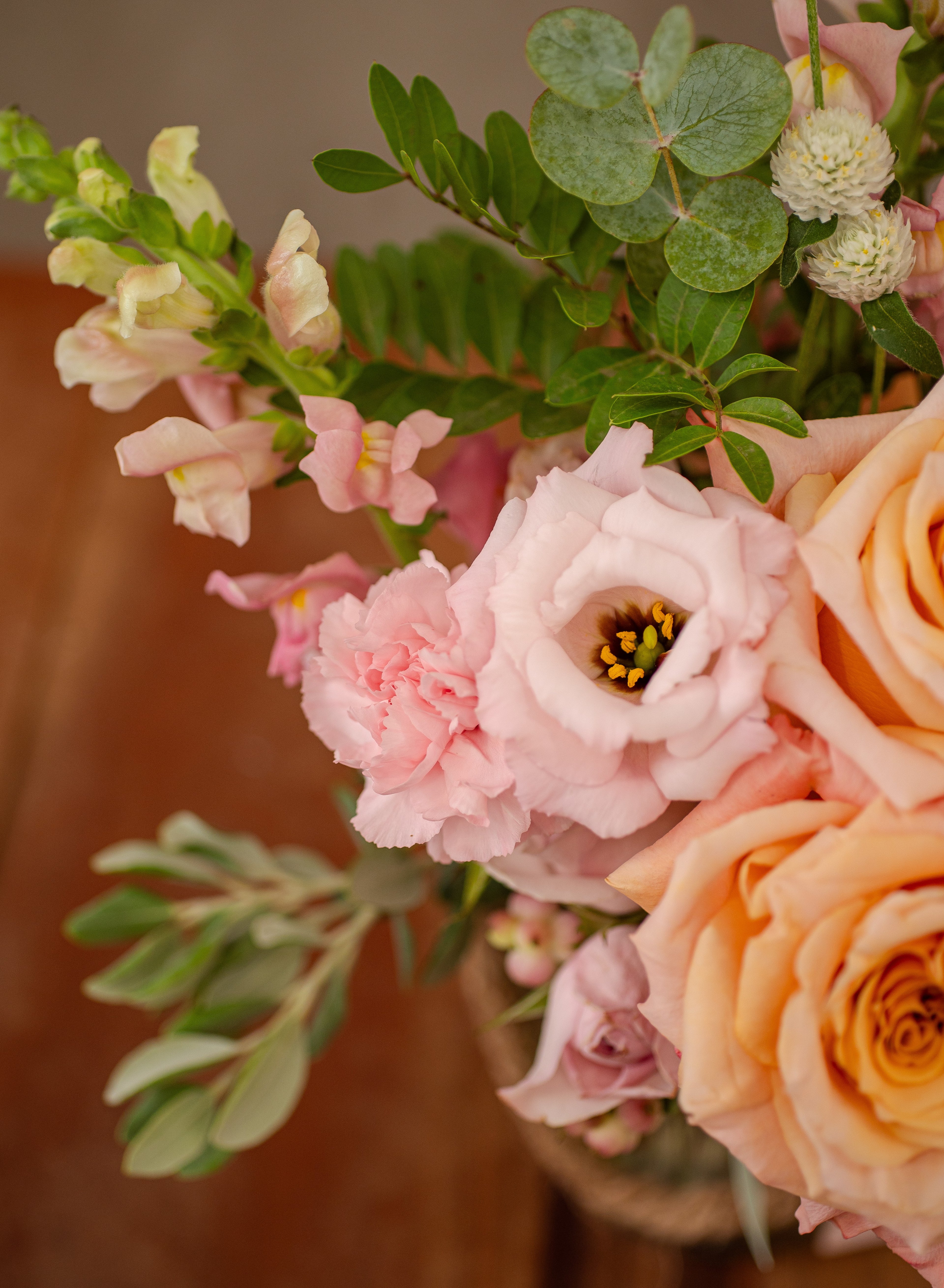 Seleccion de Tonos Rosa (Jarrón Incluido)