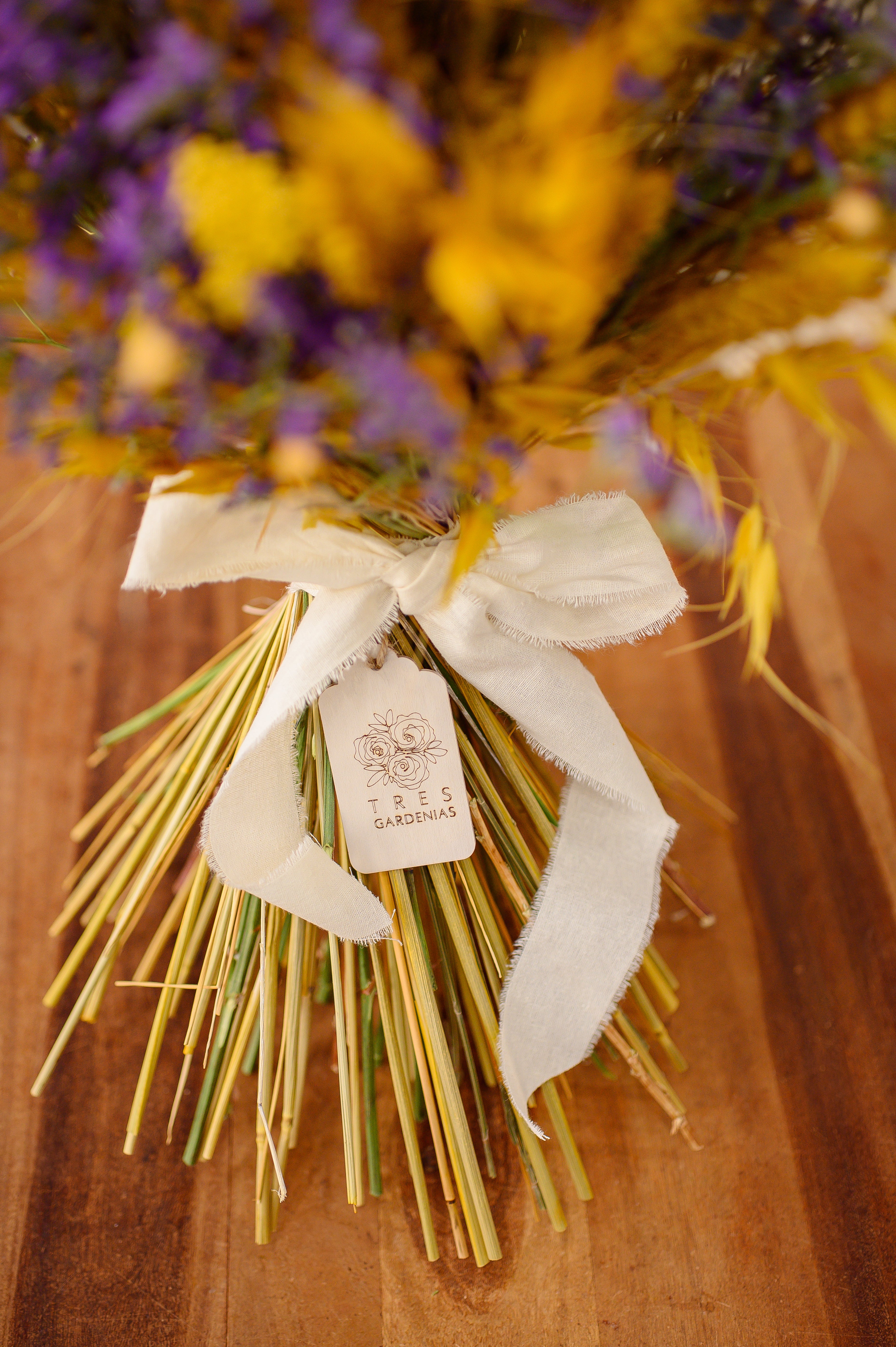 Bouquet Trigo y Lavanda