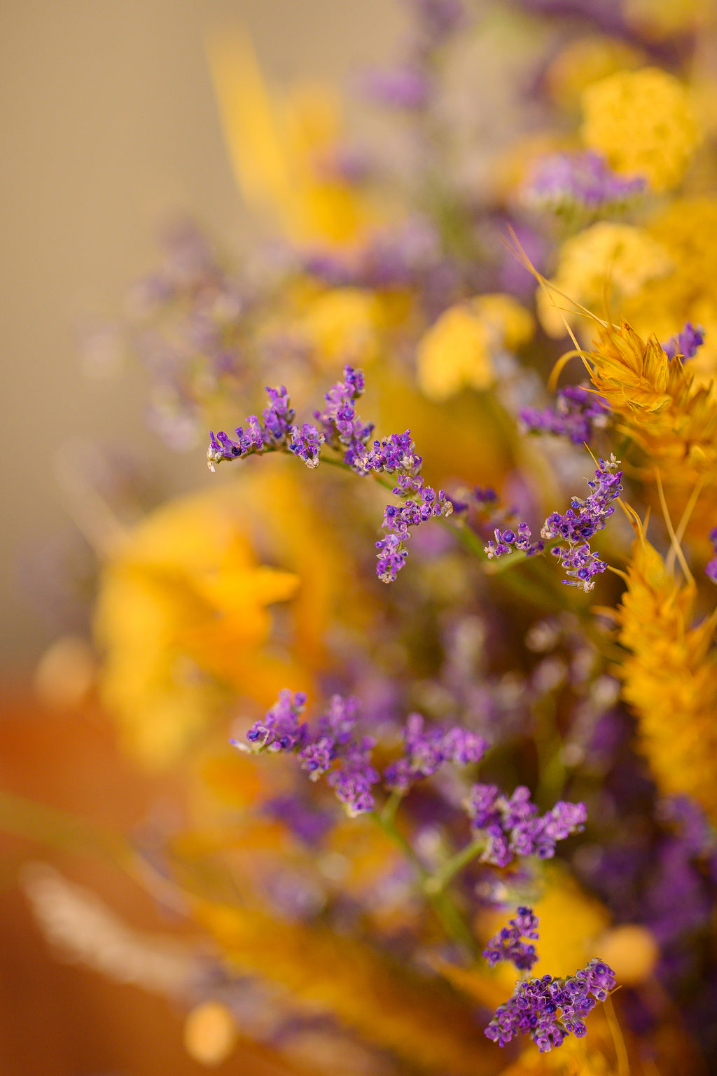 Bouquet Trigo y Lavanda