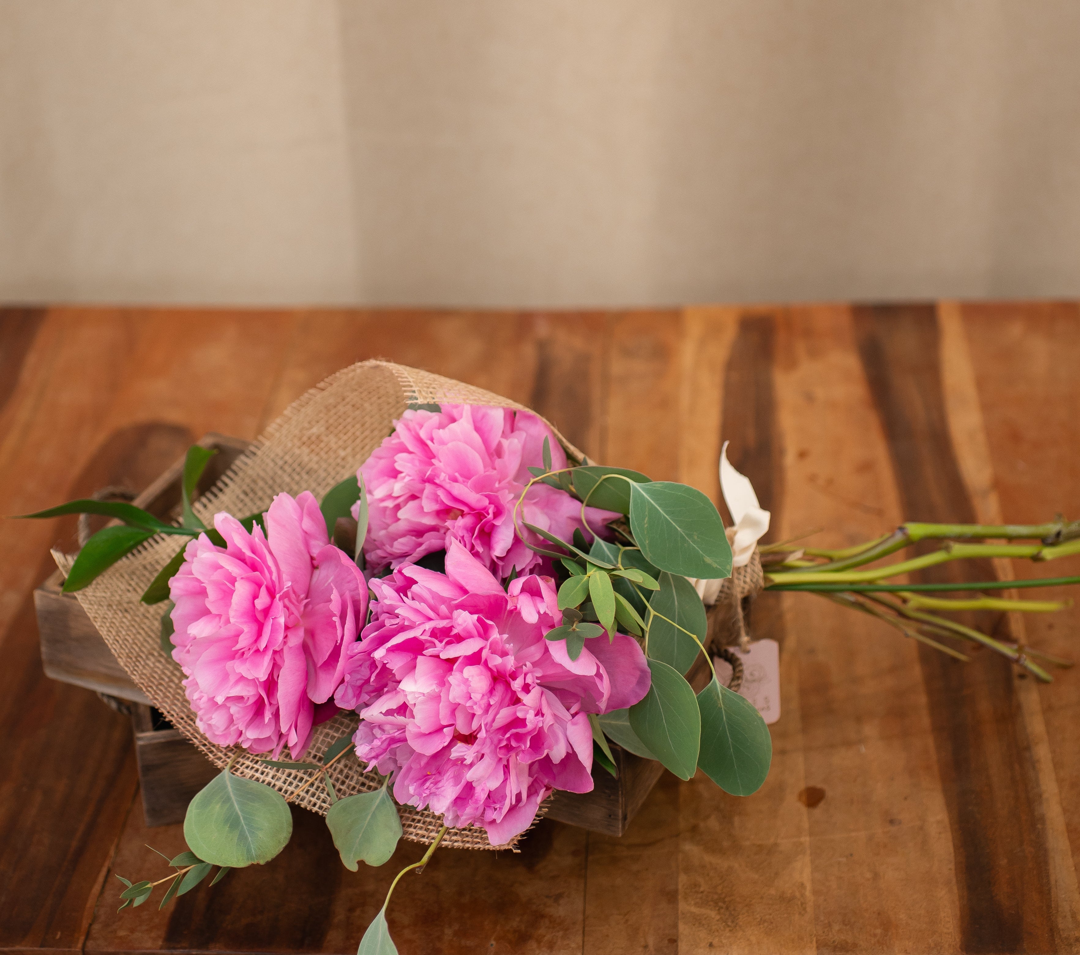 Ramo de 3 Peonias