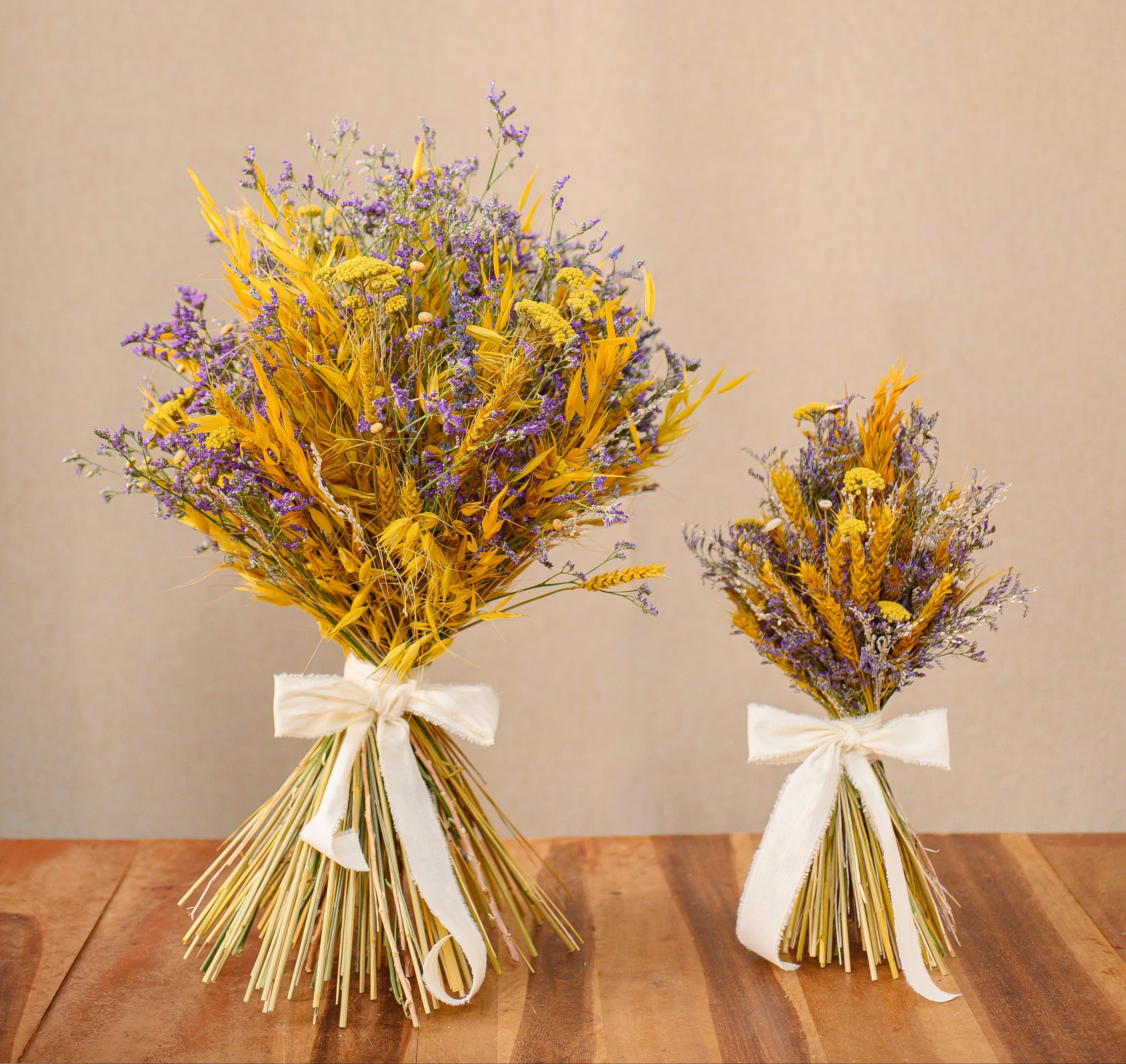 Bouquet Trigo y Lavanda