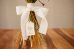 Bouquet de Flores Preservadas y Naturales de Larga Duración (Tonos Fuertes)