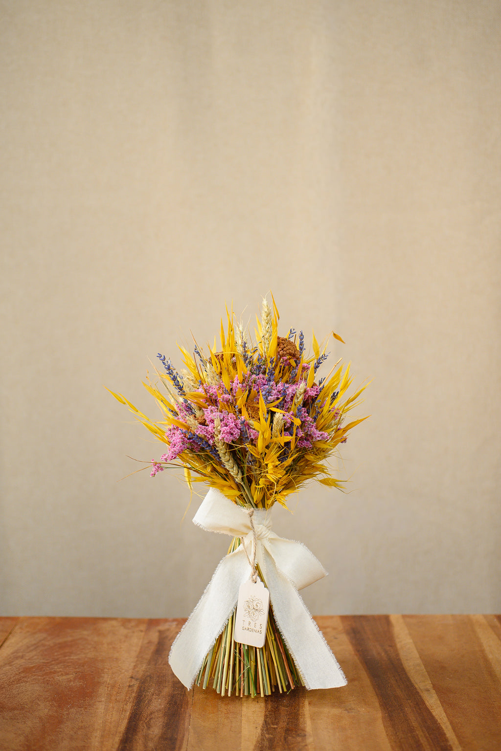 Bouquet Preservado Tonos Rosa y Lavanda