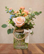 Seleccion de Flores Primaverales (Jarrón Incluido) - Tres Gardenias