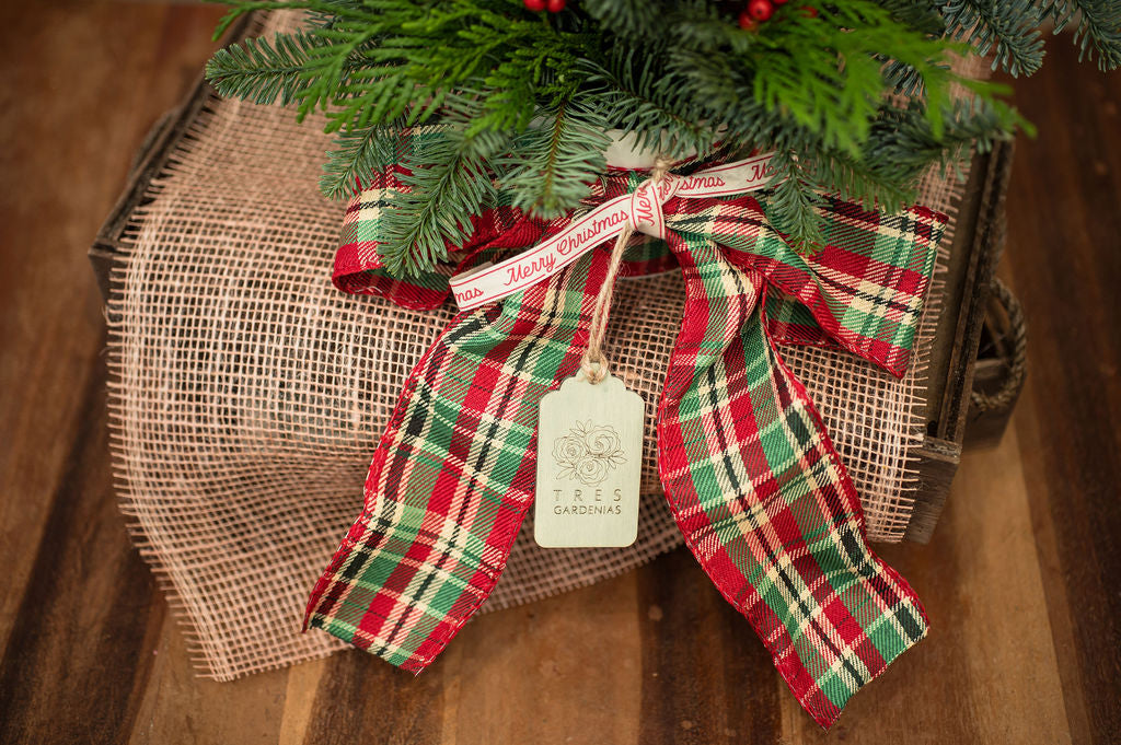 Centro de Mesa de Navidad Clásico