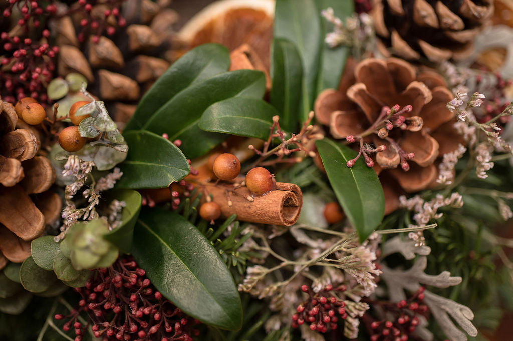 Corona Artesanal de Navidad